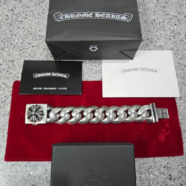 크롬하츠 CH플러스 엑스라지 박스 팔찌(정품)