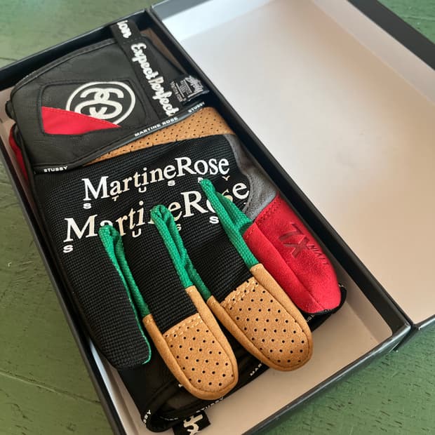 스투시 x 마틴 로즈 드라이빙 글러브