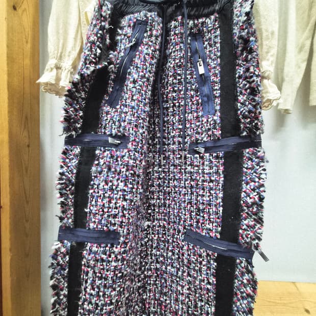 사카이 트위드 스커트