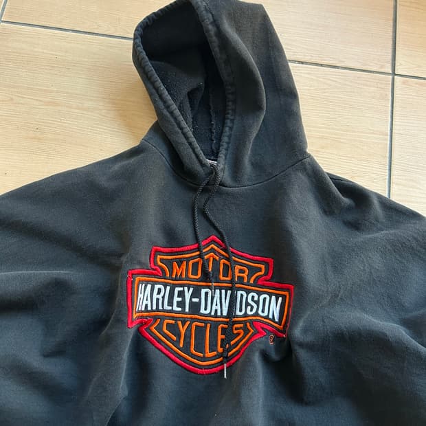 90‘s Harley-Davidson Bar&shield Hoodie