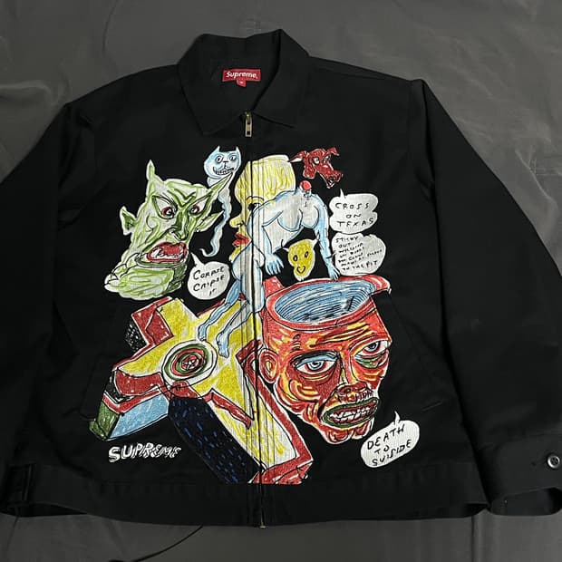 [M]슈프림 다니엘 존스톤 워크자켓