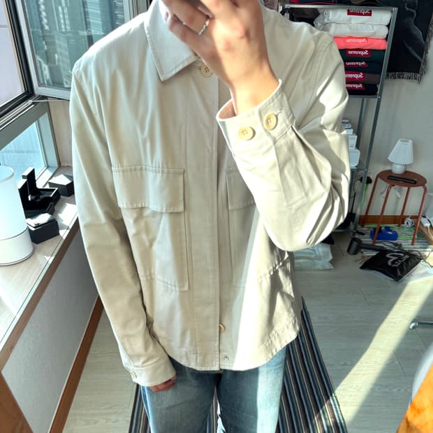 코스 유틸리티 트윌 오버셔츠