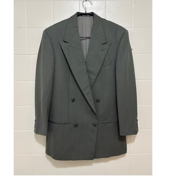 조르지오 아르마니 더블 브레스티드 블레이저