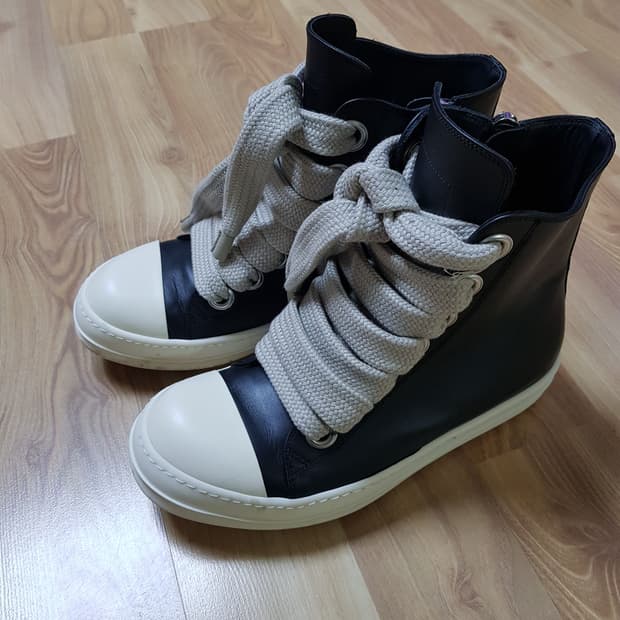 릭오웬스 점보레이스 라몬즈 LPO 하이탑 스니커즈