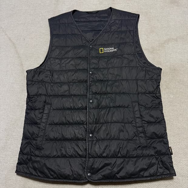 내셔널지오그래픽 경량패딩 조끼