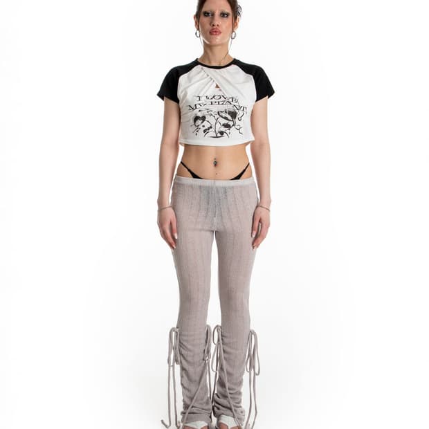 콰지퓨리티 니트 레깅스 팬츠