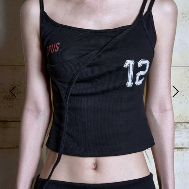 opus0012 슬리브리스 나시 OFF DUTY LAYERED TANK