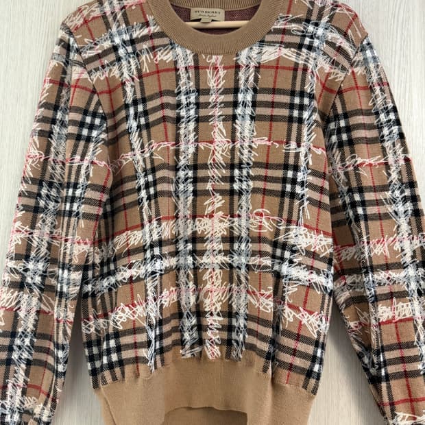 버버리 니트 s