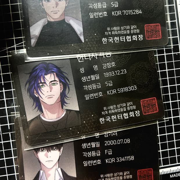 이착헌 이세계 착각 헌터  정하성 강창호 김기려 헌터 자격증 