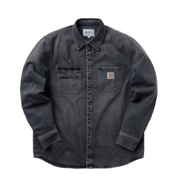 칼하트 스냅 셔츠자켓 그레이 XL