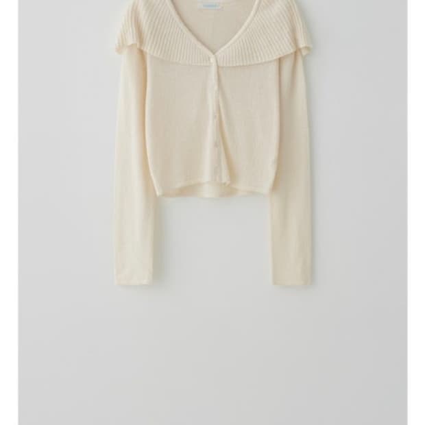 타낫 fold over cardigan 