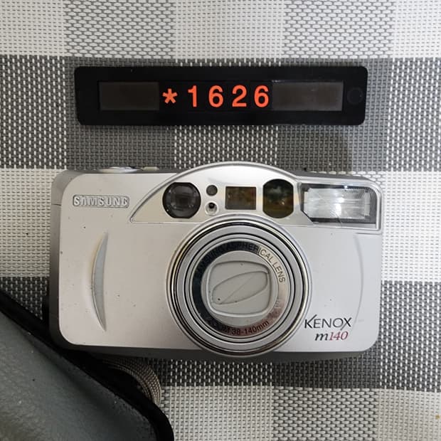삼성캐녹스 m 140 필름카메라 파우치포함