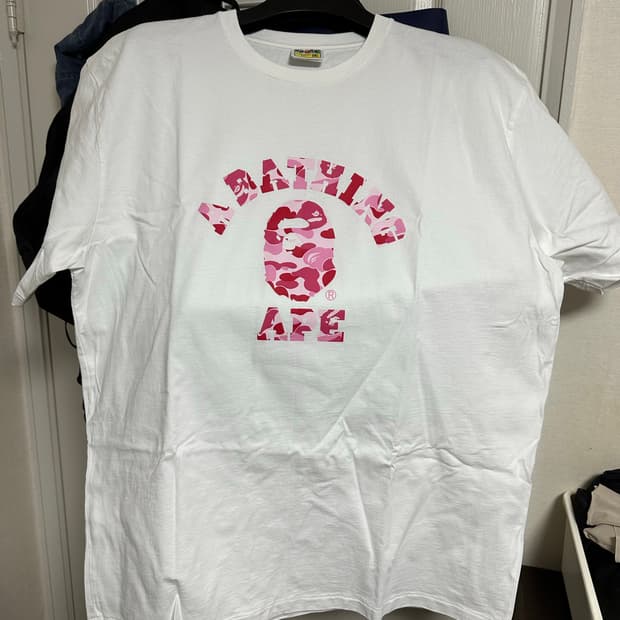 베이프 컬리지 핑크카모 3XL 정리합니다~~