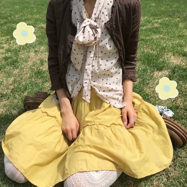 𖤐초코 바나나 러블리 코디set𖤐 