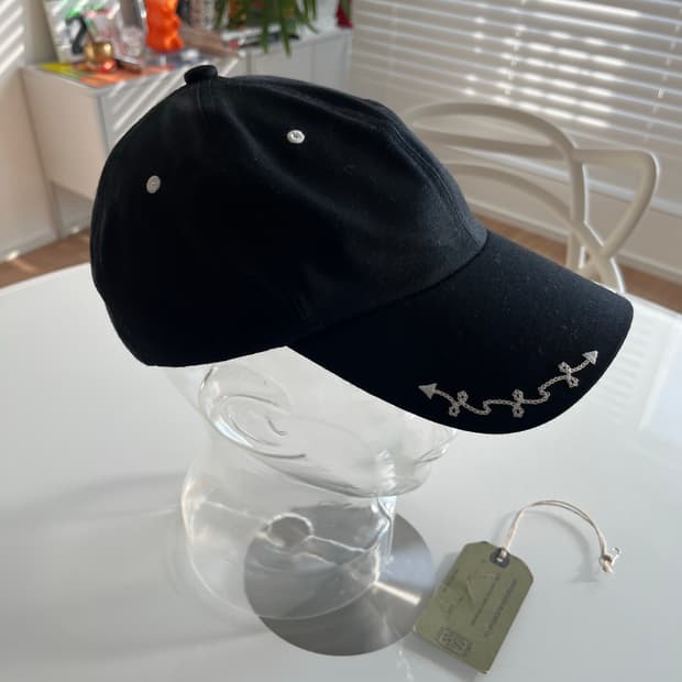 새상품) H.W.DOG&CO 블랙 웨스턴 볼캡