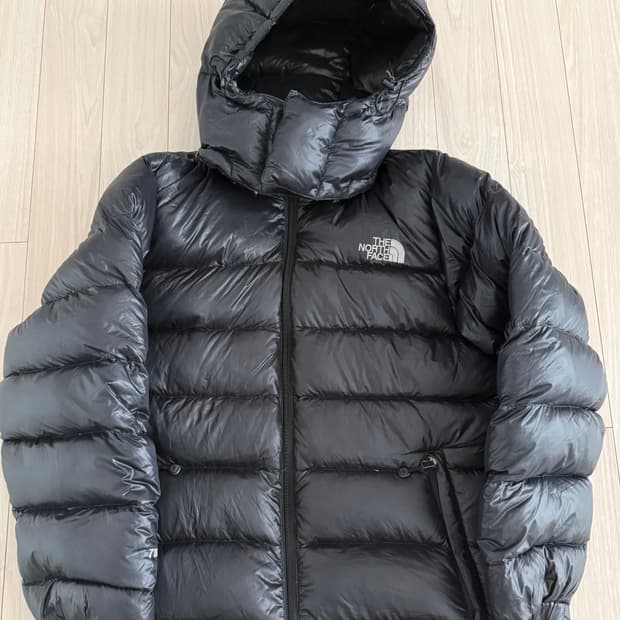 노스페이스700 패딩 블랙 95