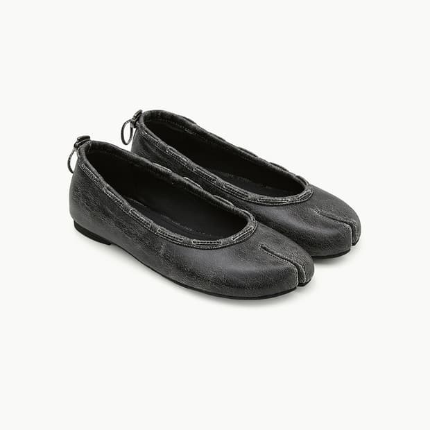 PAES 타비 240 Leather String Flat