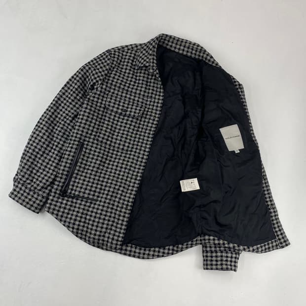 솔리드옴므 우영미 하운드 체크 누빔 자켓 (95)