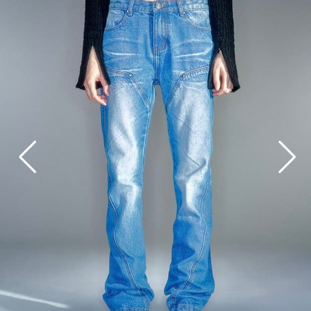 [VACANT] BELIN BOOTS-CUT DENIM BLUE