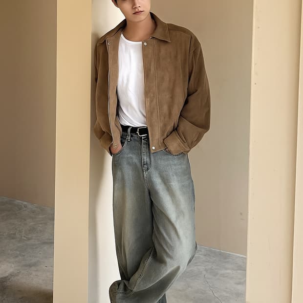 UNBON 스웨이드 자켓