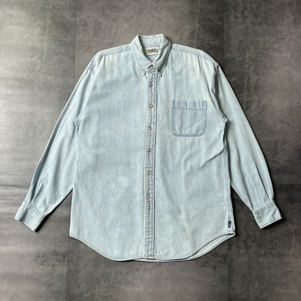NORTHERN REFLECTIONS 빈티지 데님셔츠