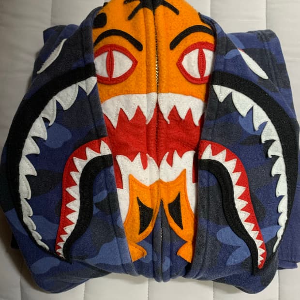 베이프 더블 샤크후드(타이거) 청계 교신