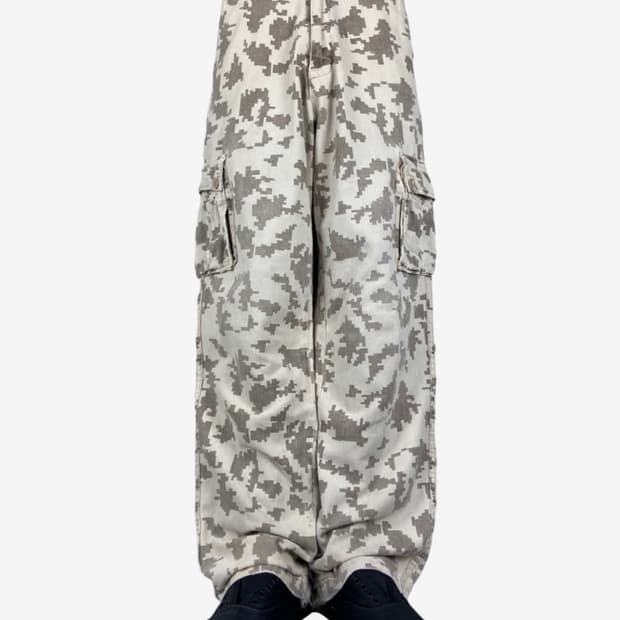 스투시 카모플라쥬 카고팬츠