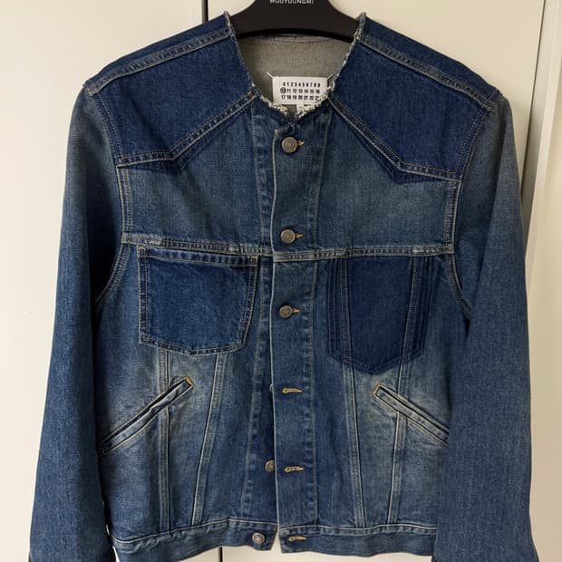 [50] 마르지엘라 카라리스 데님 자켓