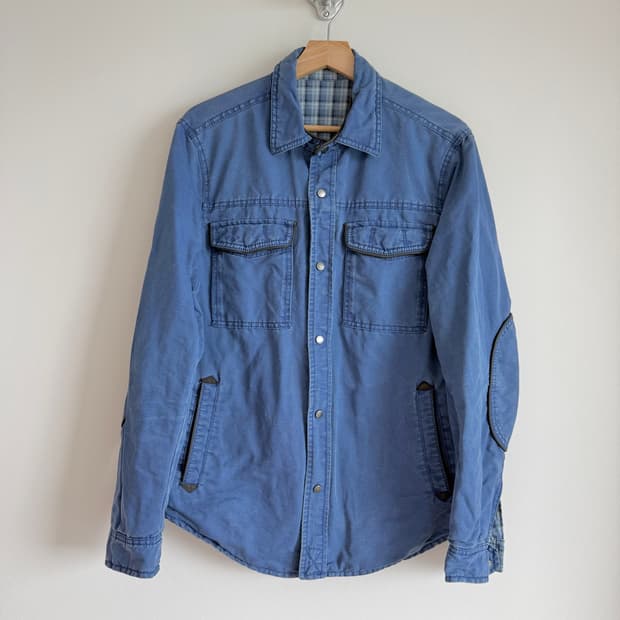 마시모두띠(Massimo Dutti) 리버시블 데님 셔츠 자켓