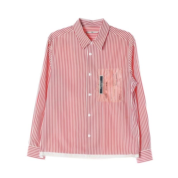 시스템 스트라이프 셔츠 M