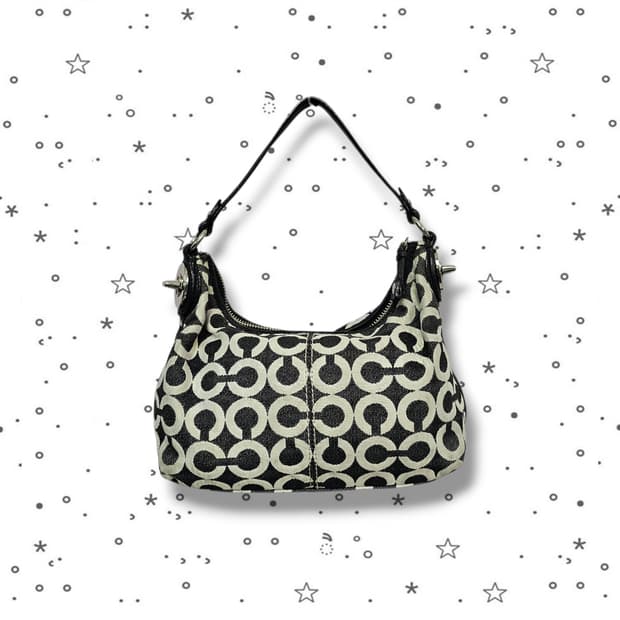 COACH 코치 옵아트 미니 숄더백