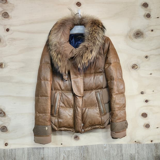 443) 보브 VOV 양가죽 오리털 패딩