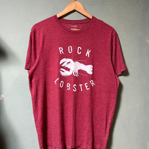J.crew "Rock lobster" tee 