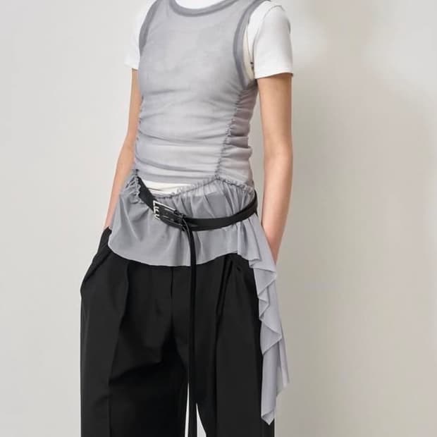 LCDC 레이어드 니트 탑 