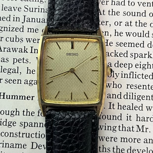 빈티지 세이코 탱크 7N01-5A4A (1990)