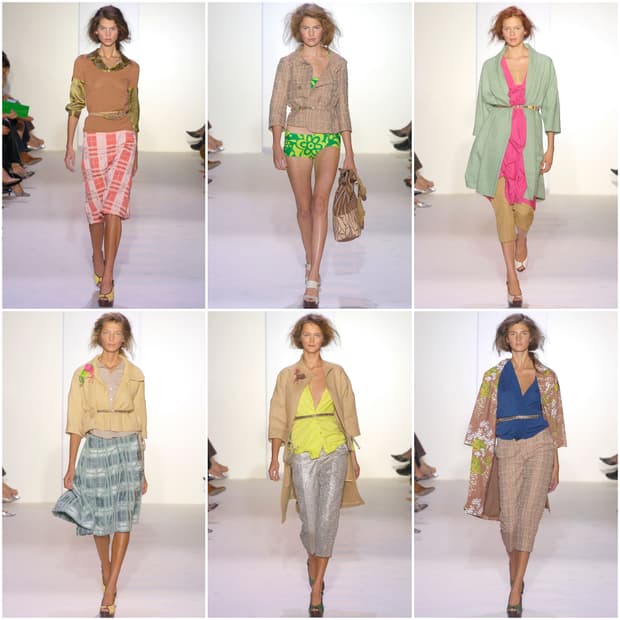 MARNI 마르니 아카이브 라인스톤 우드비즈 패브릭자수장식 우븐 랩 벨트