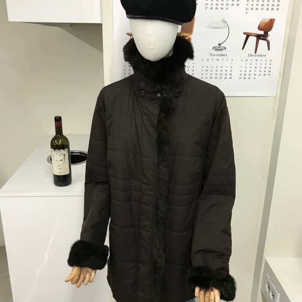 버버리 퍼자켓 (무스탕)