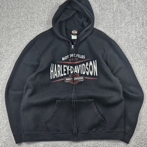 할리데이비슨 인디애나먼스터 칼루멧 후드집업 ( XL ) / 10479