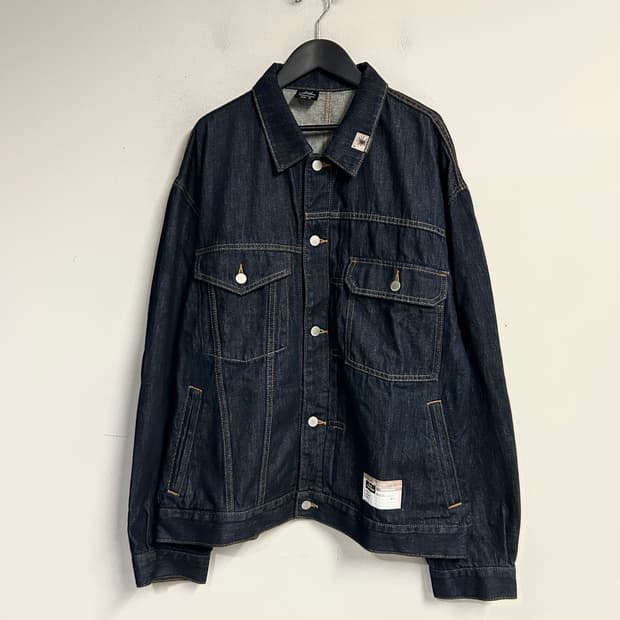 MIHARAYASUHIRO x GU denim jacket deep bl
