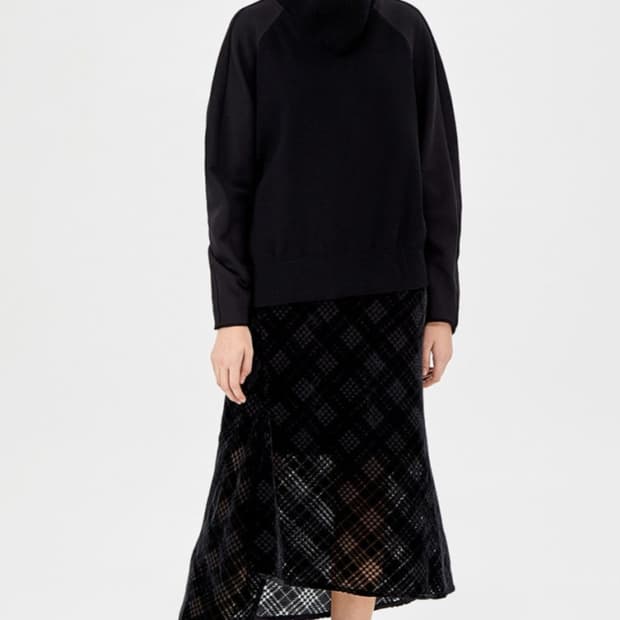 (핑크 브라운색상 판매)시스템 번아웃 니트 레이어드케어 원피스 55사이즈