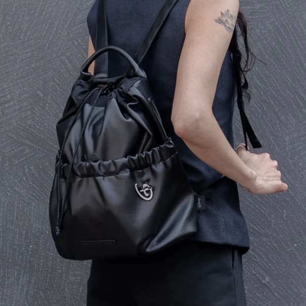 (택O) 로우로우 X 디즈니 콜라보 레더 백팩 701