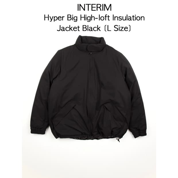 Interim 하이퍼 빅 하이로프트 워터프루프 인슐레이트 자켓 블랙