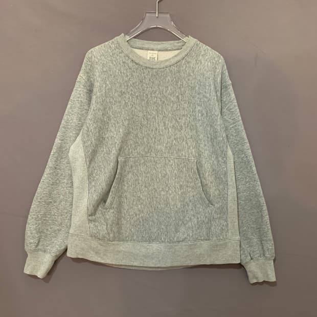 1 KHAKIS 카키스 포켓 크루넥 기모 맨투맨 스웻셔츠