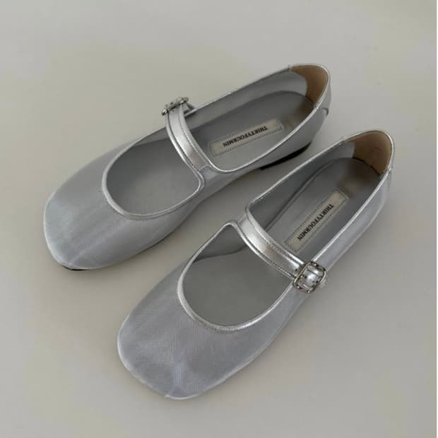 MESH MARYJANE SHOES
