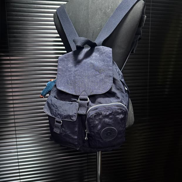 키플링 복조리 가방 백팩 남색 네이비 미니백 고릴라 인형 키링 y2k