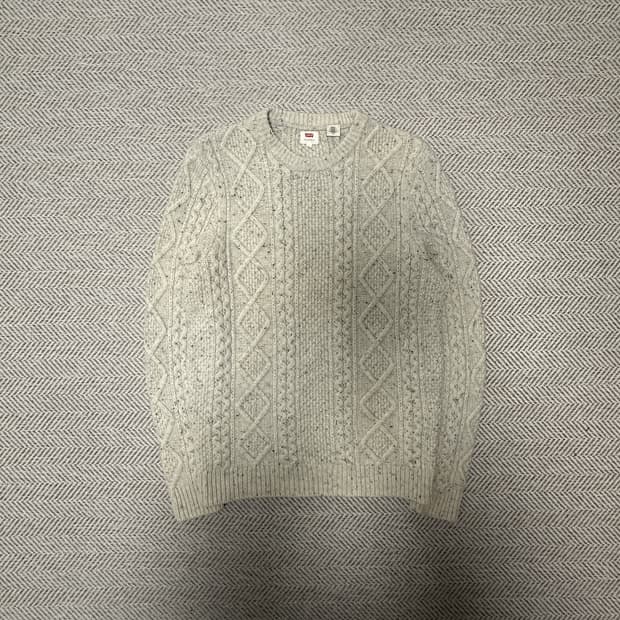 LEVI'S wool knit sweater