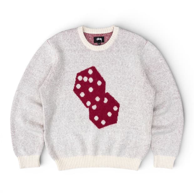 스투시 다이스 모헤어 스웨터