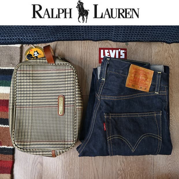 polo ralph lauren 폴로 랄프로렌 빈티지 파우치 백

