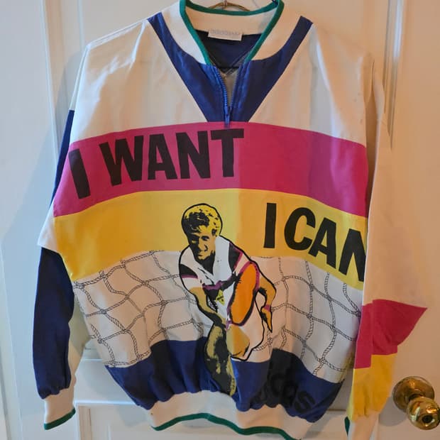 아디다스 "I WANT I CAN" 올드스쿨 아노락