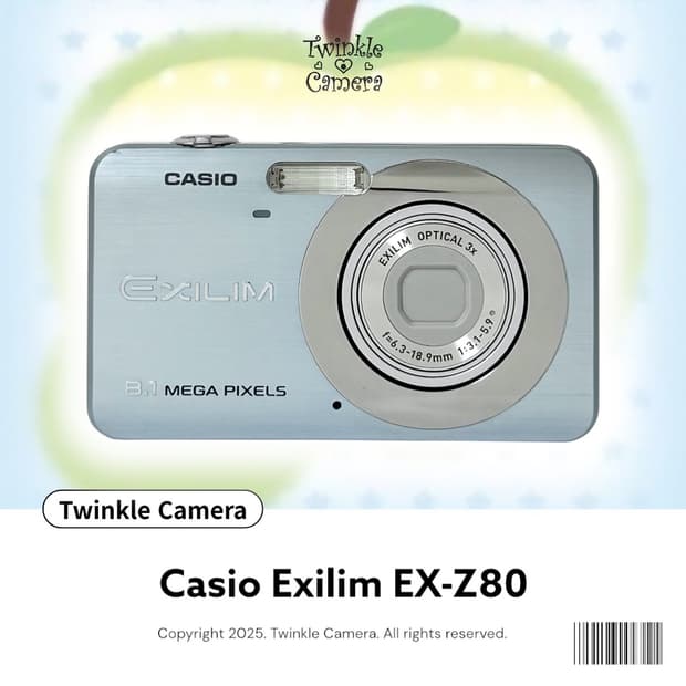 (카리나pick✨)Casio Exilim 카시오 엑슬림 EX-Z80